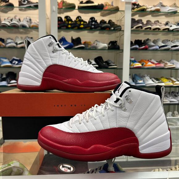 Jordan 12 Retro Cherry (2023) size 12 Pre-Owned - Picture 1 of 8